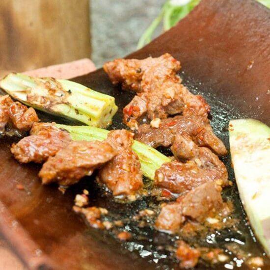 Bò nướng ngói