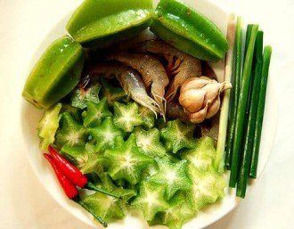 Nguyên liệu để làm món gỏi khế
