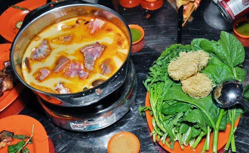 Lẩu dê nấu chao tại Đồng Diều - YeuAmThuc.org