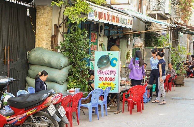 Quán Ốc Phương - YeuAmThuc.org