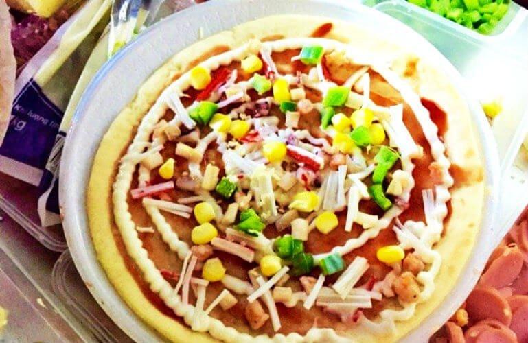 Bánh Pizza tại Pizza vỉa hè - YeuAmThuc.org