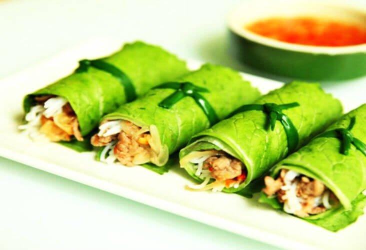 Bò cuốn cải xanh - YeuAmThuc.org