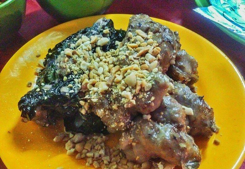 Bò mỡ chài bò lá lốt tại bánh xèo bò lá lốt - YeuAmThuc.org