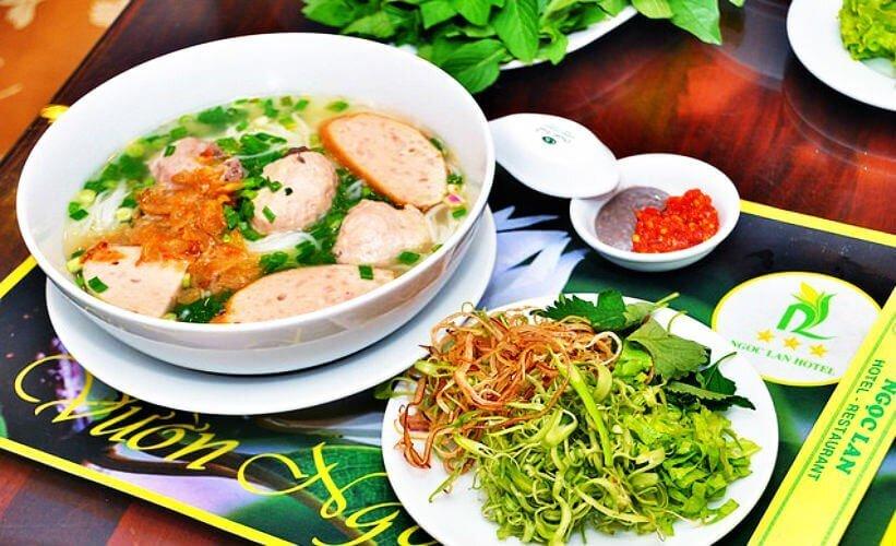 Bún mọc tại điểm tâm Ngọc Lan - YeuAmThuc.org
