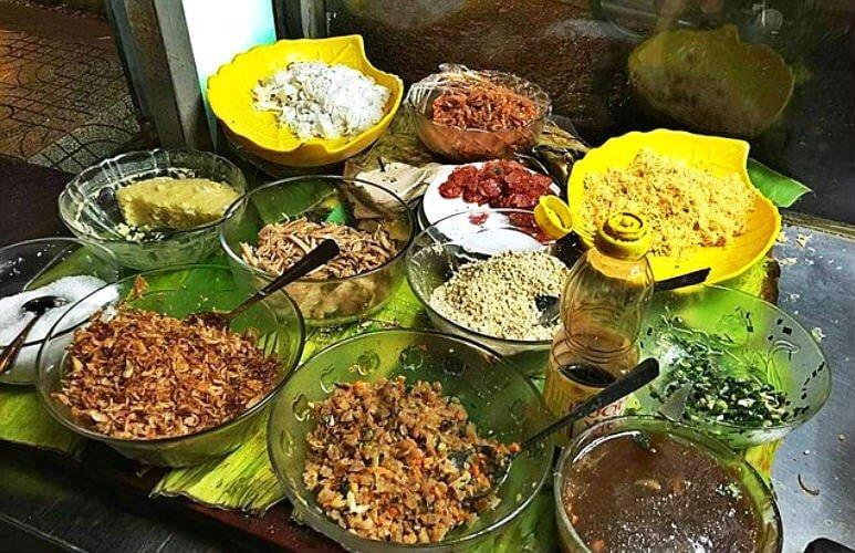 Các loại Topping của xôi cuốn Nguyễn Hồng Đào - YeuAmThuc.org