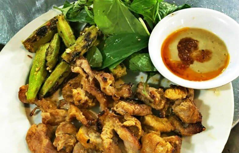 Dê nướng chao tại bò tơ Củ Chi - YeuAmThuc.org
