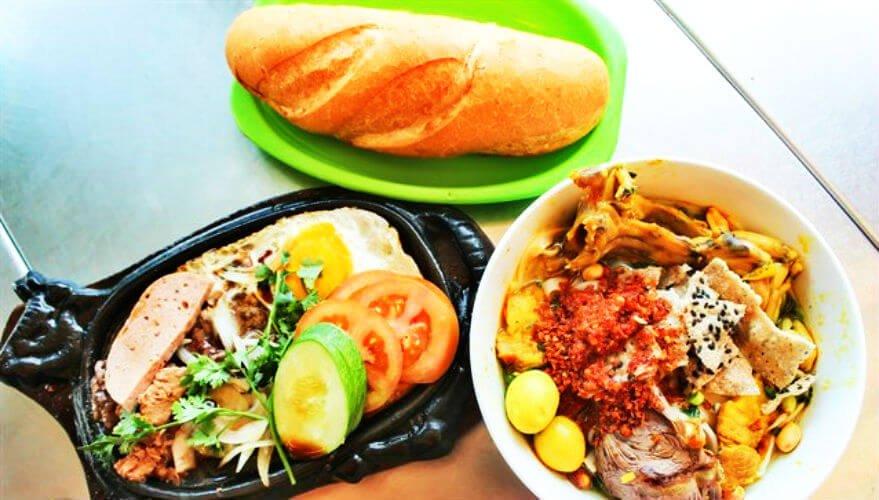 Đồ ăn tại mì quảng ếch đồng - YeuAmThuc.org
