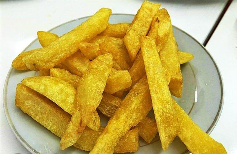 Khoai tây chiên tại bít tết Lệ Hồng - YeuAmThuc.org