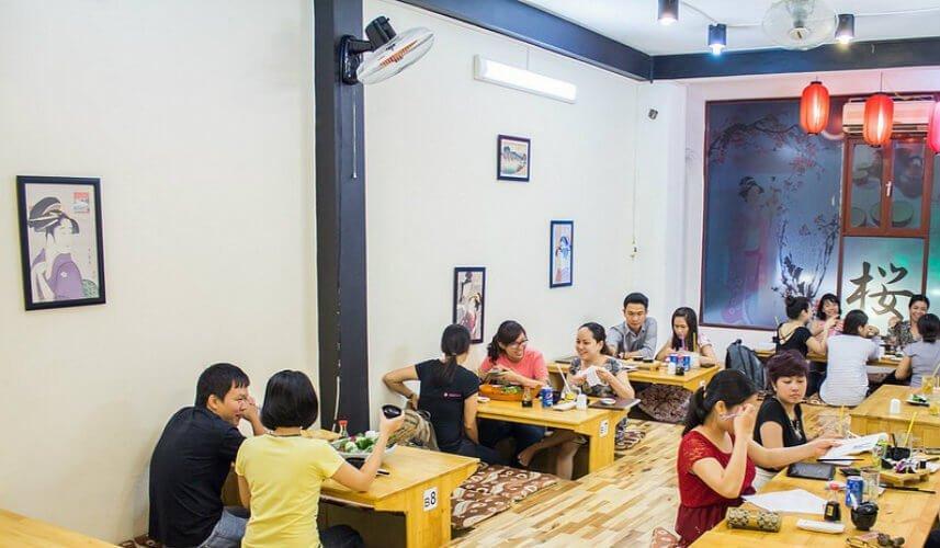 Không gian Sushi Sakura - YeuAmThuc.org