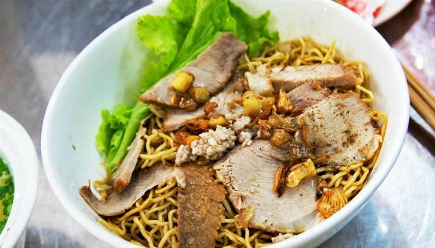 Mì xá xíu tại Ân Ký Mì Gia - YeuAmThuc.org