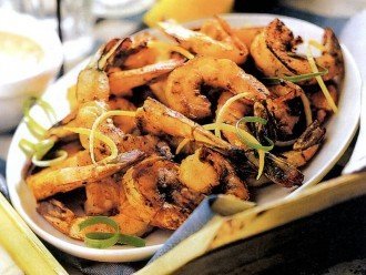 Món Pháp : Tôm xốt Cajun