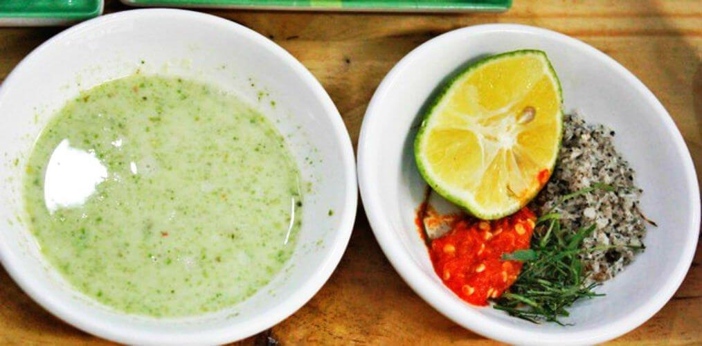 Muối tiêu chanh tại lẩu gà 109 - YeuAmThuc.org