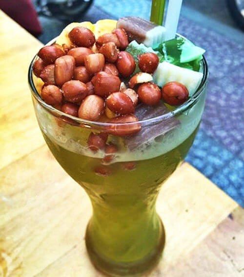Nước mía miền Tây tại nem nướng Hoàng Tâm - YeuAmThuc.org