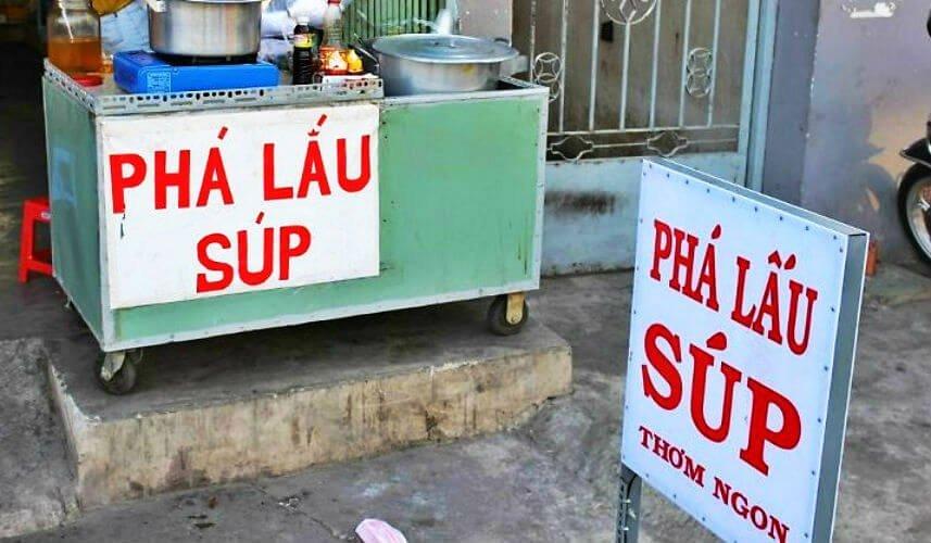 Phá lấu súp gà sinh viên - YeuAmThuc.org
