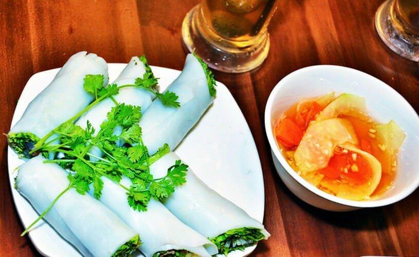 Phở cuốn - Thịt nướng tại Quẩy Lên - YeuAmThuc.org