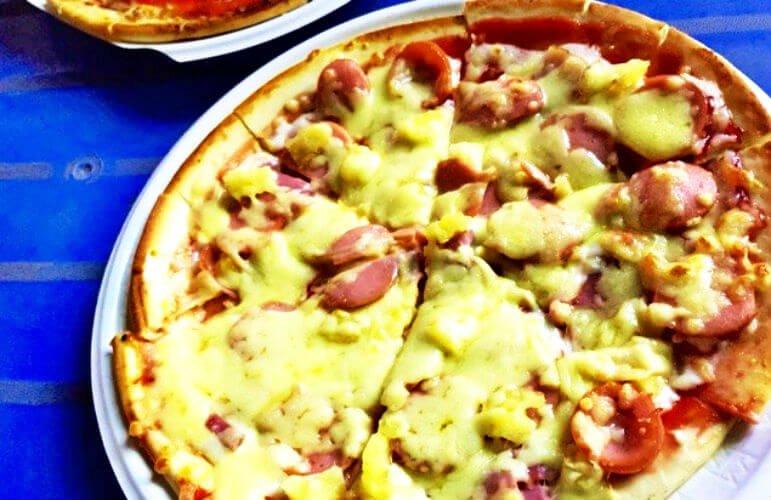 Pizza hawaiian Paradise tại Pizza vỉa hè - YeuAmThuc.org