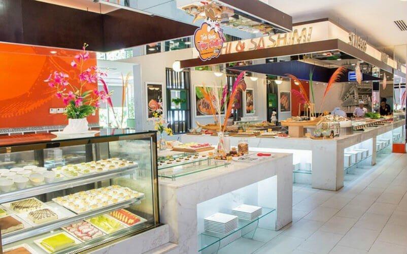 Quầy ăn tại Seoul Garden - YeuAmThuc.org