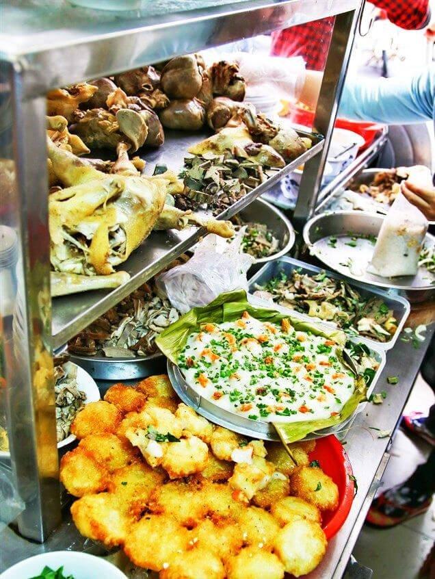 Quầy ăn tại Bánh ướt lòng gà - YeuAmThuc.org