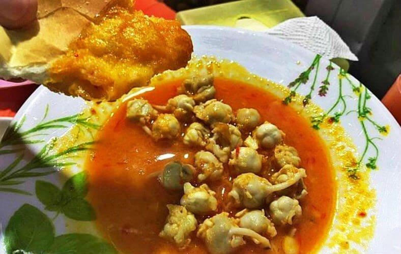Răng mực xào bơ sa tế tại Dim Sum Mr Hao - YeuAmThuc.org