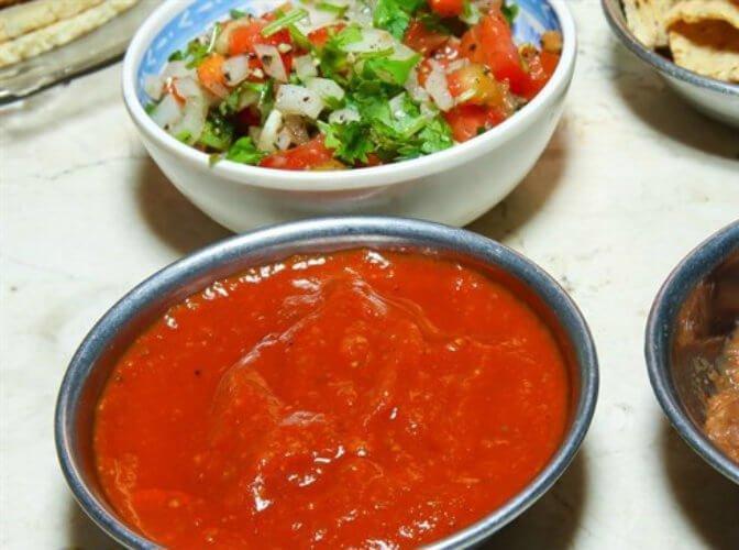 Salsa Roja tại Tacos vịt nướng - YeuAmThuc.org