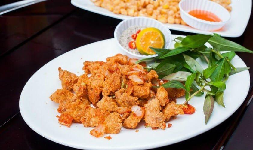 Sụn gà rang muối tại No 96 - YeuAmThuc.org