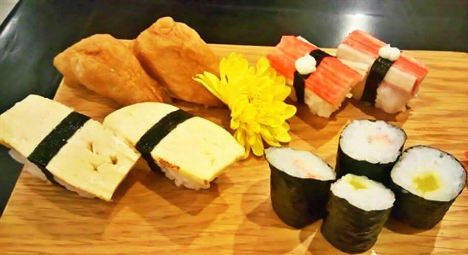 Sushi tại Buffet Sakura - YeuAmThuc.org
