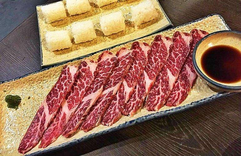 Sushi thịt nướng tại Phổ Đình - YeuAmThuc.org