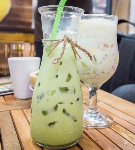 Trà xanh Thái Pattaya tại COCO 7 - YeuAmThuc.org