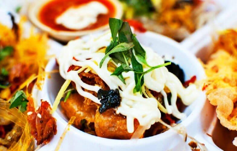 Bánh tráng cuốn tại Ăn Vặt Cô Hai - YeuAmThuc.org