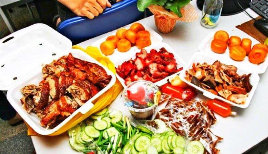 Đồ ăn tại Vịt Quay Vĩnh Phong - YeuAmThuc.org