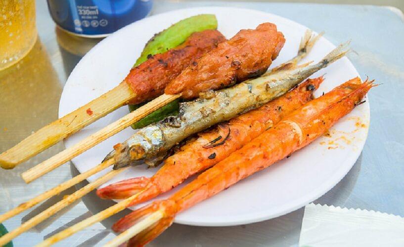 Hải sản nướng tại Yolo BBQ- YeuAmThuc.org