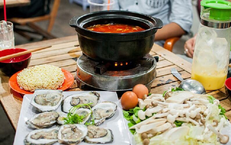 Lẩu Hàu Kim Chi tại Chilli - YeuAmThuc.org
