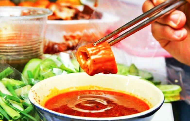 Nước phá lấu sa tế tại Vịt Quay Vĩnh Phong - YeuAmThuc.org