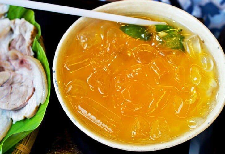 Nước tắc tại Bún Đậu A Chảnh - YeuAmThuc.org