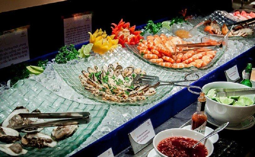 Quầy hải sản tại Buffet Sheraton - YeuAmThuc.org