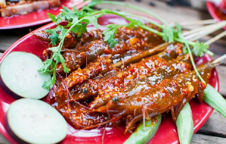 Tôm nướng Ấn Độ tại Chilli - YeuAmThuc.org