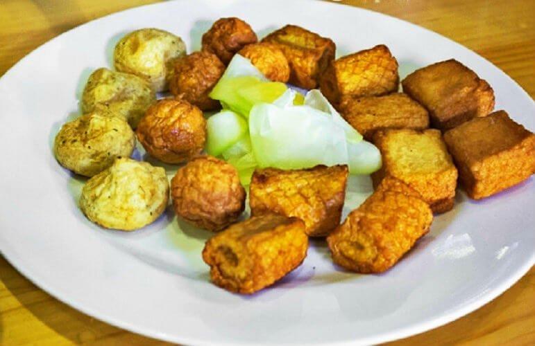 Viên chiên tại Container Kafe - YeuAmThuc.org