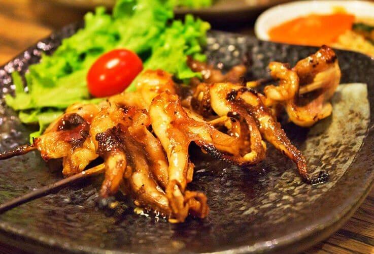 Bạch tuộc nướng tại Yummy Q - YeuAmThuc.org