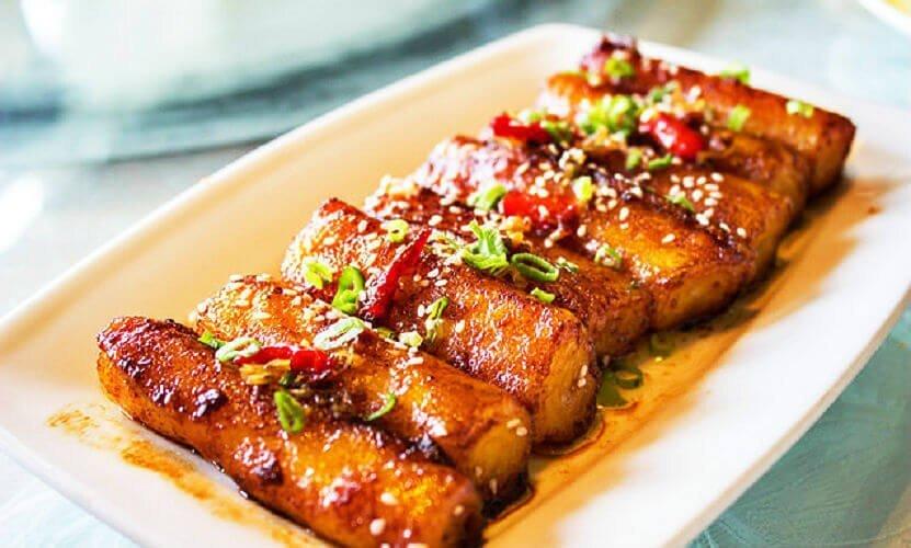 Bánh cuốn chiên tại Royal Garden Buffet - YeuAmThuc.org