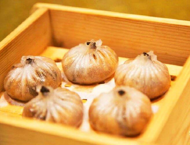 Bánh xếp nấm Tung Lộ tại Nhà hàng Long Triều - YeuAmThuc.org