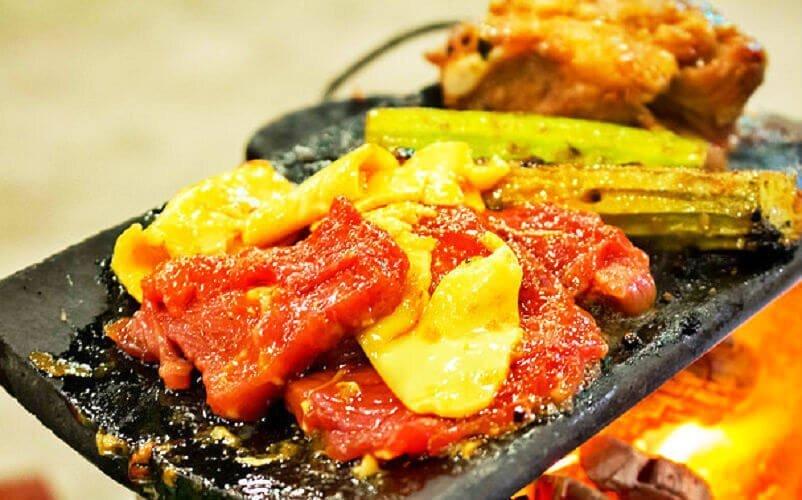 Bò nướng phô mai tại Panda BBQ - YeuAmThuc.org