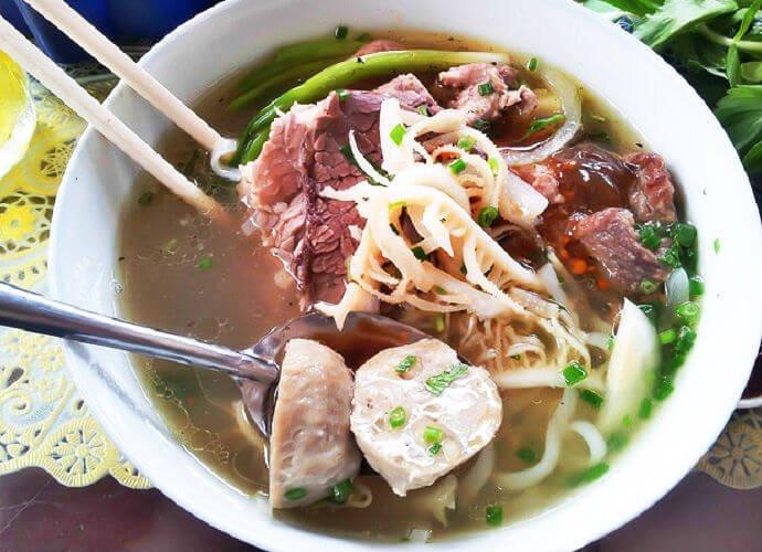 Bò viên tại Phở Mai Lan - YeuAmThuc.org