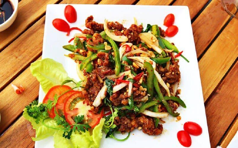 Bò Xào Tứ Xuyên tại Esmée - YeuAmThuc.org