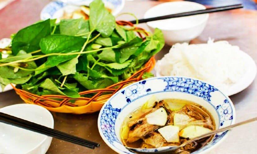 Bún chả tại Bún Chả Hồ Gươm - YeuAmThuc.org
