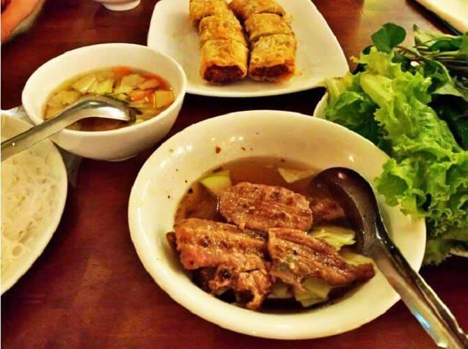 Bún chả tại Bún chả Ngọc - YeuAmThuc.org