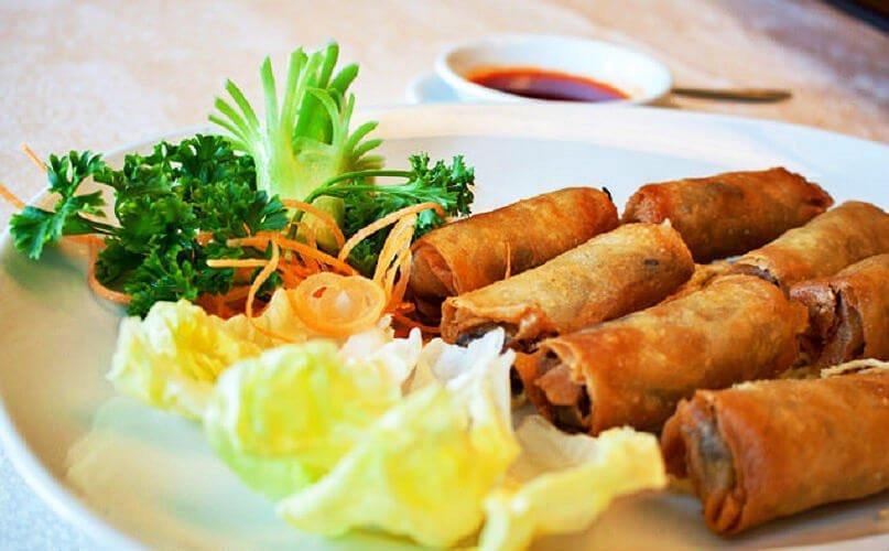 Chả giò chay tại Nhà hàng Li Bai - YeuAmThuc.org