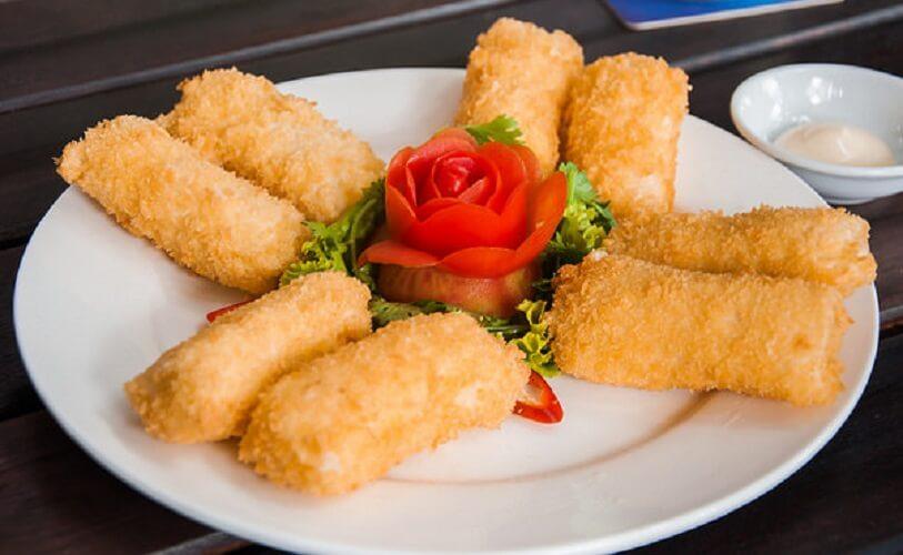 Chả giò HK tại Riêu Cá Garden - YeuAmThuc.org