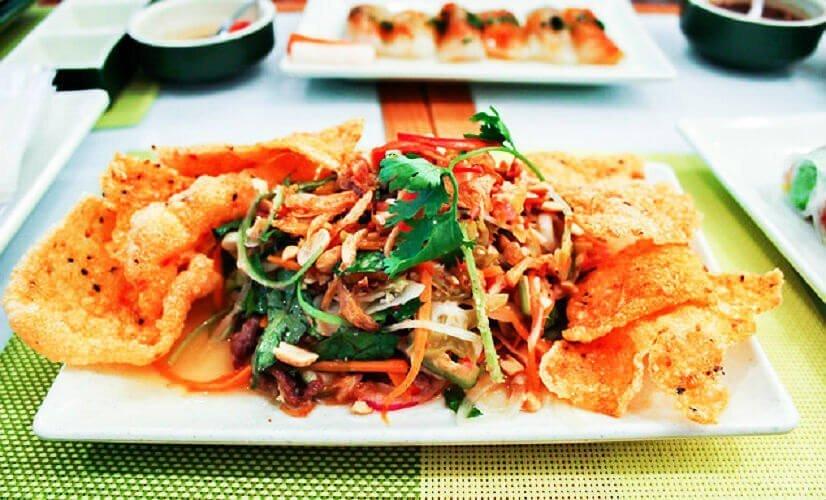 Gỏi bò của Wrap Roll - YeuAmThuc.org