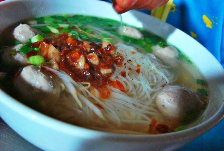 Hủ tiếu bò viên tại Phở Xuân - YeuAmThuc.org