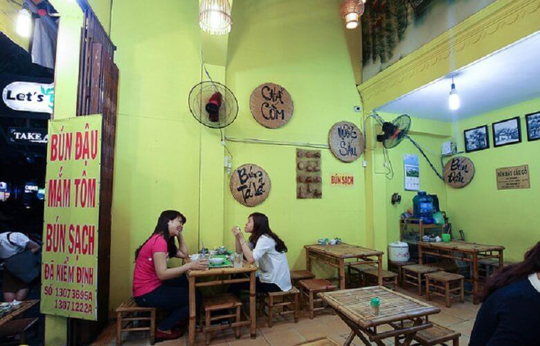 Không gian Bún Đậu Cầu Gỗ - YeuAmThuc.org